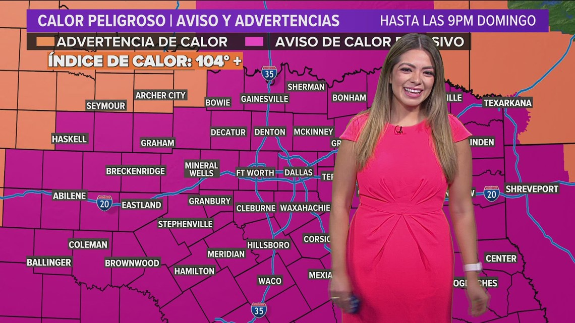 El Reporte Del Tiempo En Dallas Fort Worth Temperaturas En Los Tres