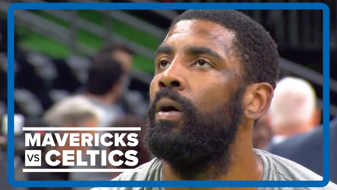 Nba Finals Mavs Kyrie Irving Warms Up Before Game In Boston