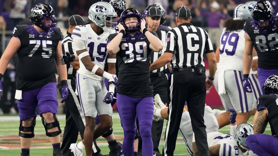 Tcu Score Horned Frogs Lose To Kansas State In Big Title Game