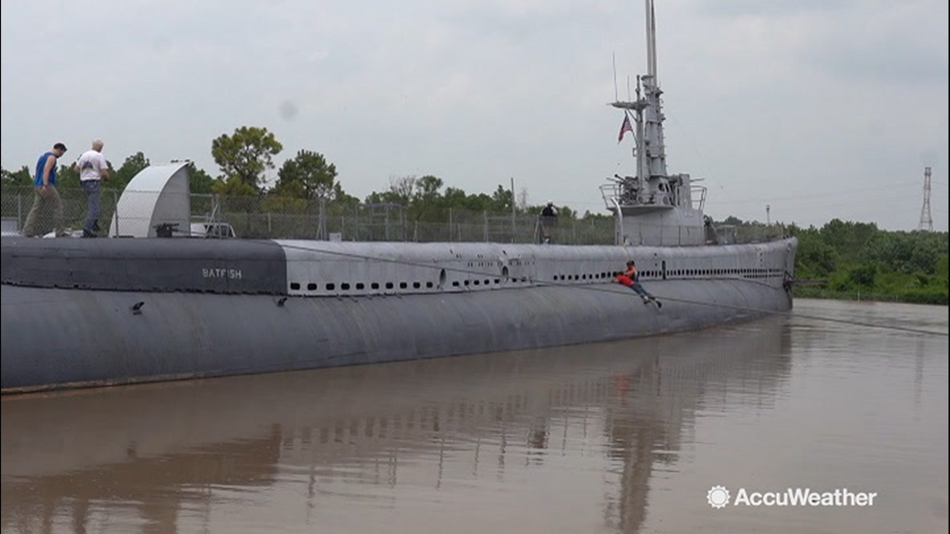 World War II submarine sinking in historic flooding | wfaa.com