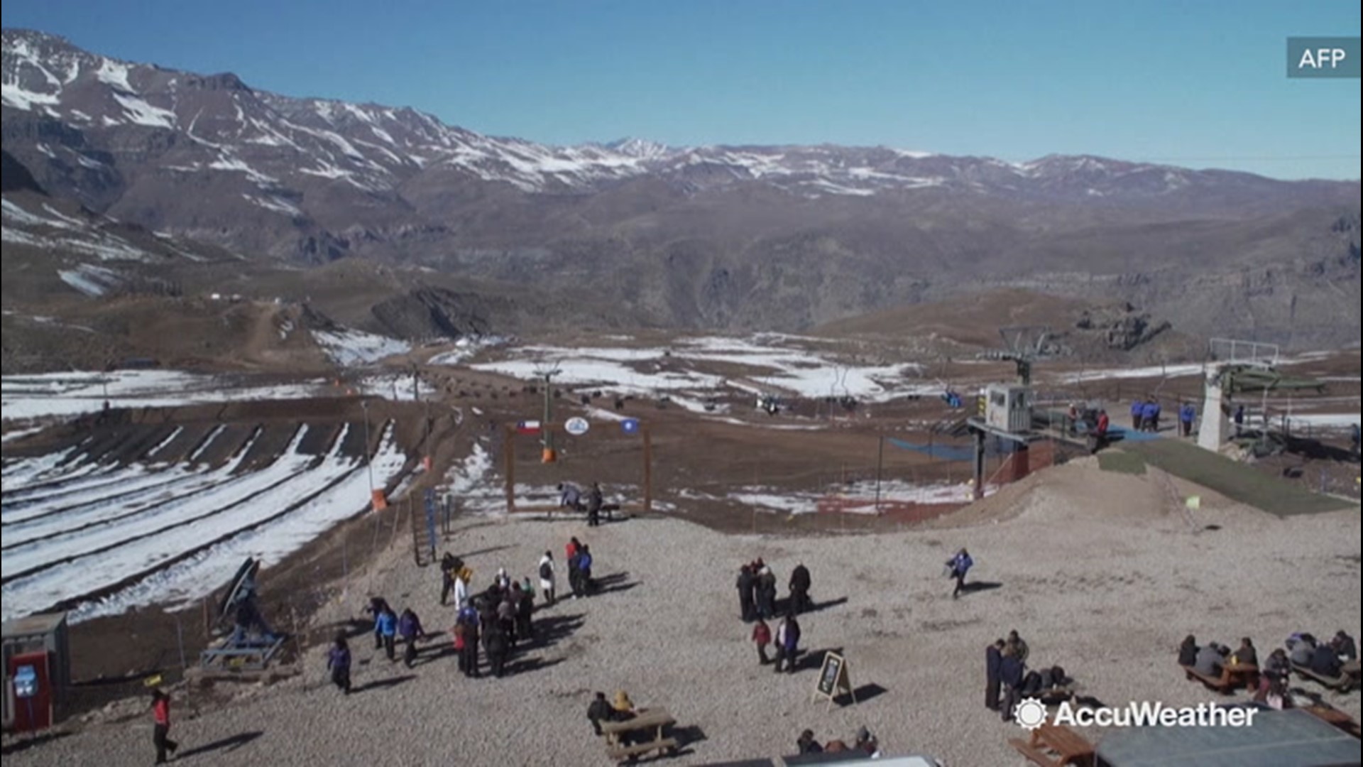 Ski resorts using artificial snow amid driest winter in 6 decades