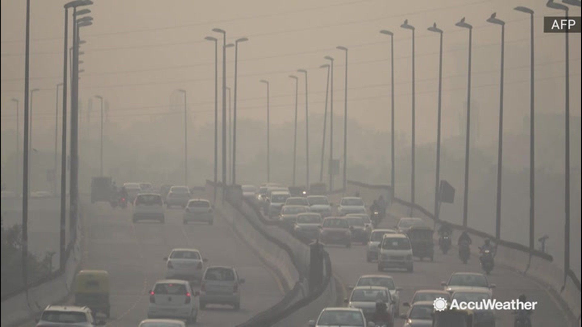 Festival leaves the skies over city shrouded in smog | wfaa.com