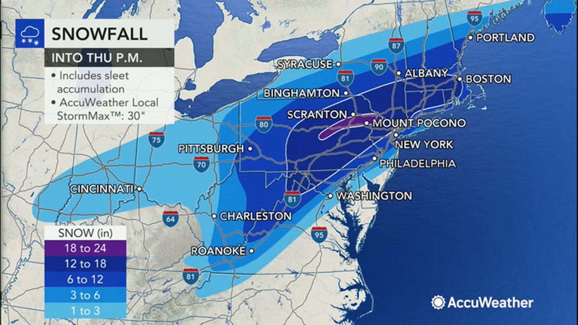 Empire State Braces For Major Winter Storm Wfaa Com