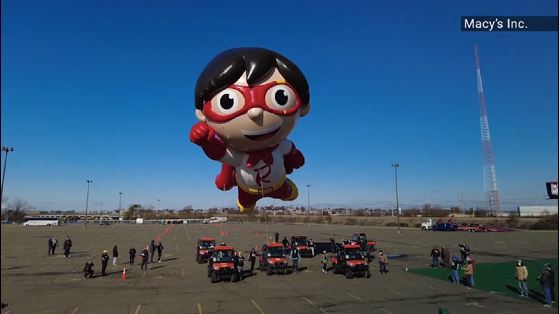 The Macy's Thanksgiving Day Parade is getting a major overhaul due to COVID-19 restrictions. Organizers say they're closely watching the forecast for wind.