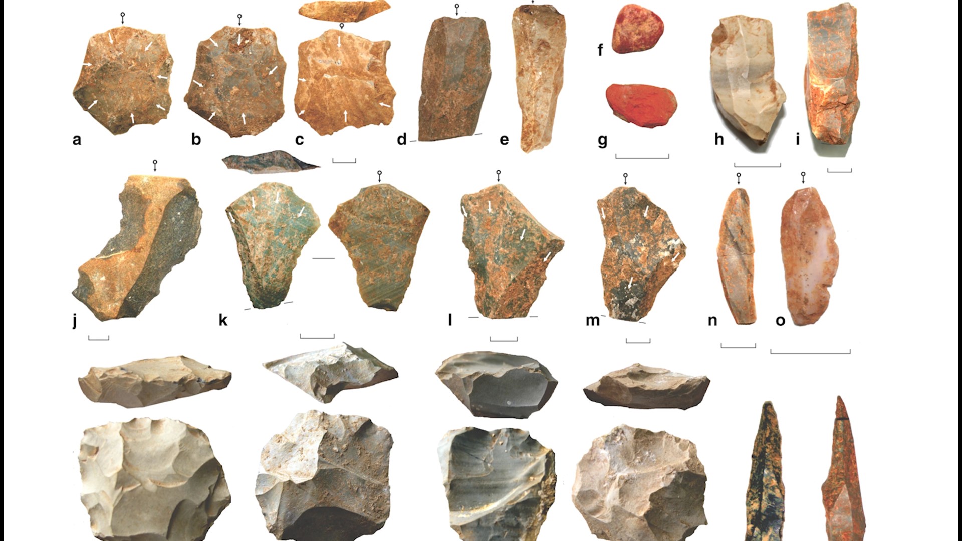 stone tools made by early man
