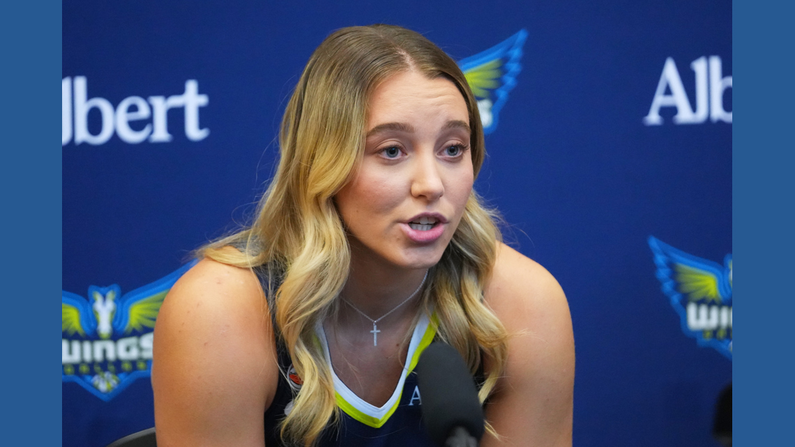 Paige Bueckers says it's all business with Azzi Fudd as they try to win with the Dallas Wings