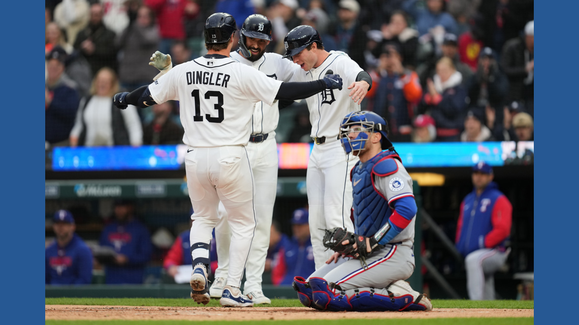 Dillon Dingler hit a three-run homer, Keider Montero pitched into the seventh inning and the Detroit Tigers beat the Texas Rangers 5-1. Dingler’s sixth longball...