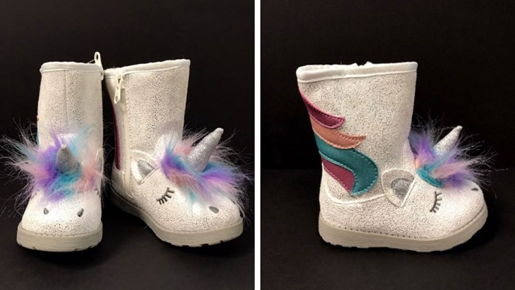 Target recalls unicorn boots due to 