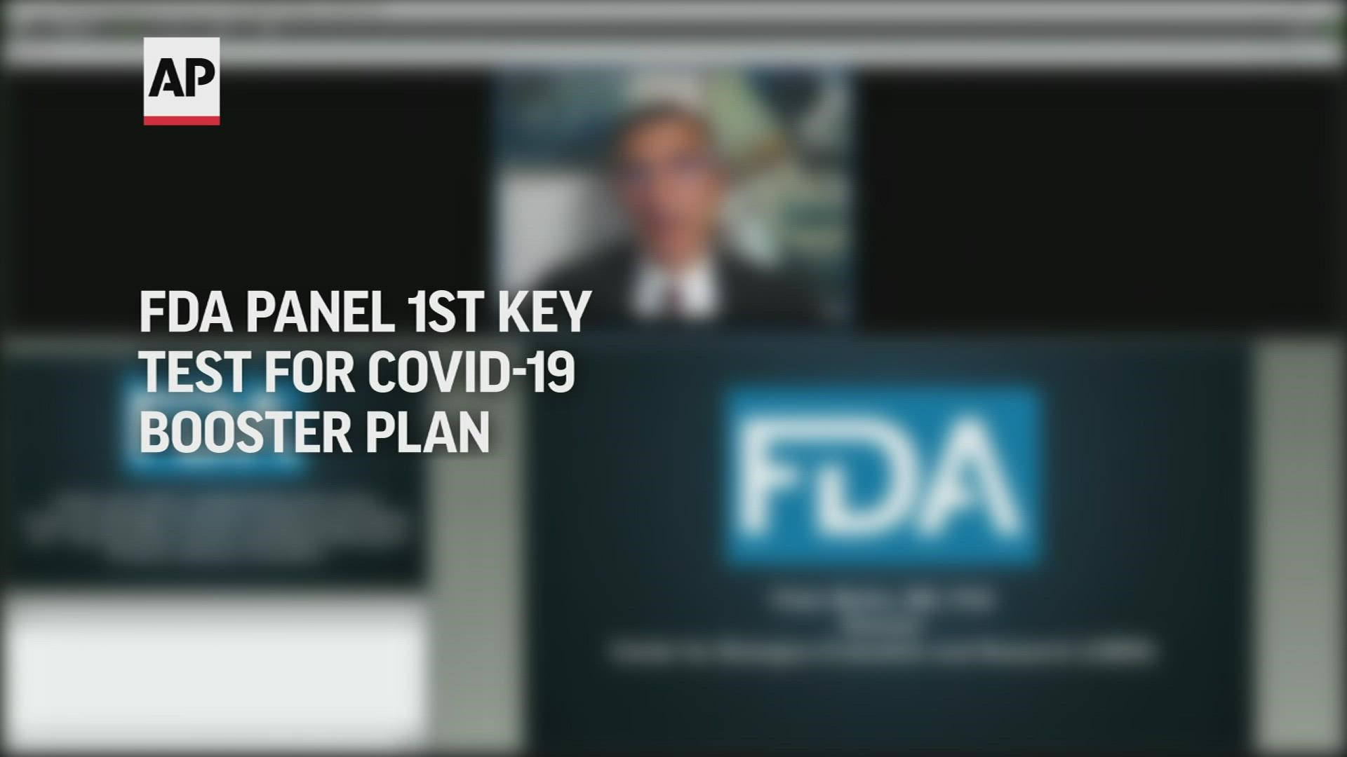 Government advisers are debating Friday whether to recommend extra doses of the Pfizer COVID-19 vaccine.