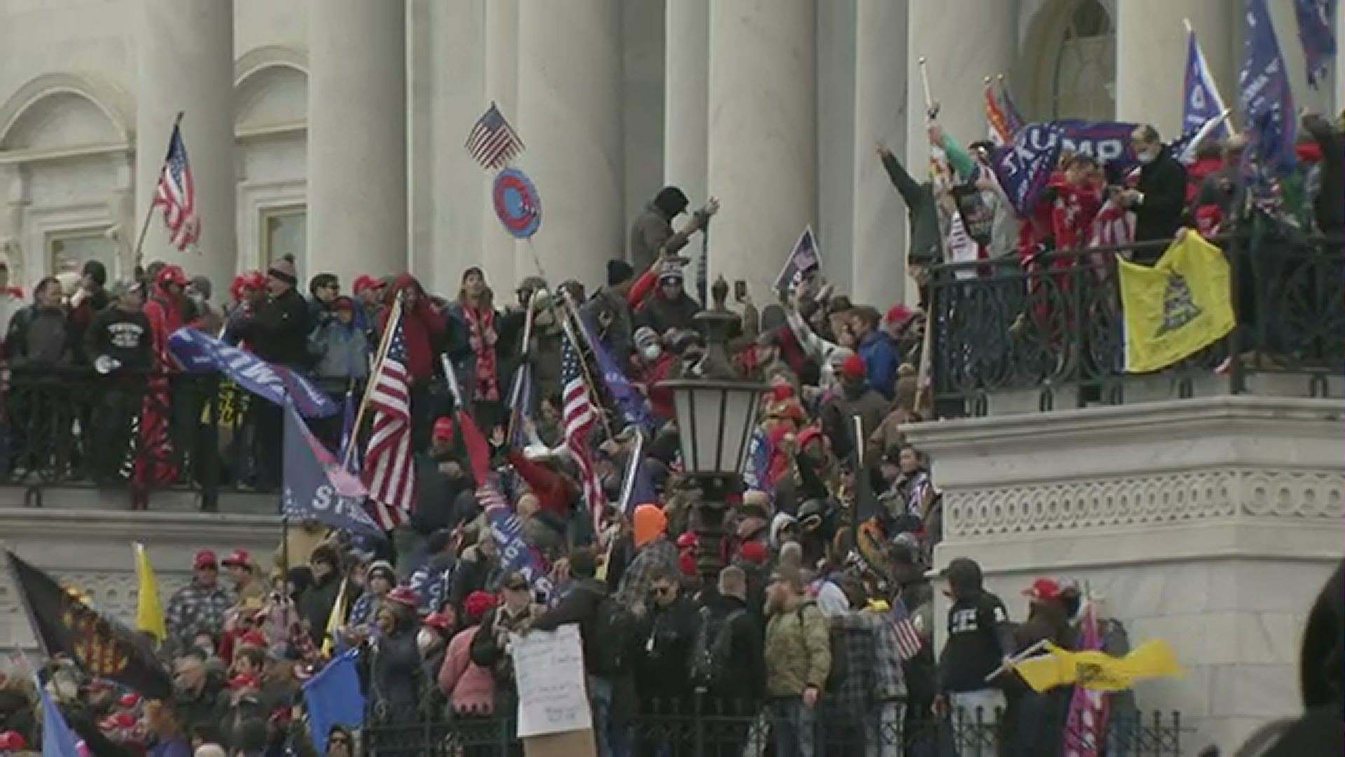 Angry supporters of President Donald Trump have stormed the U.S. Capitol in a chaotic protest aimed at thwarting a peaceful transfer of power.