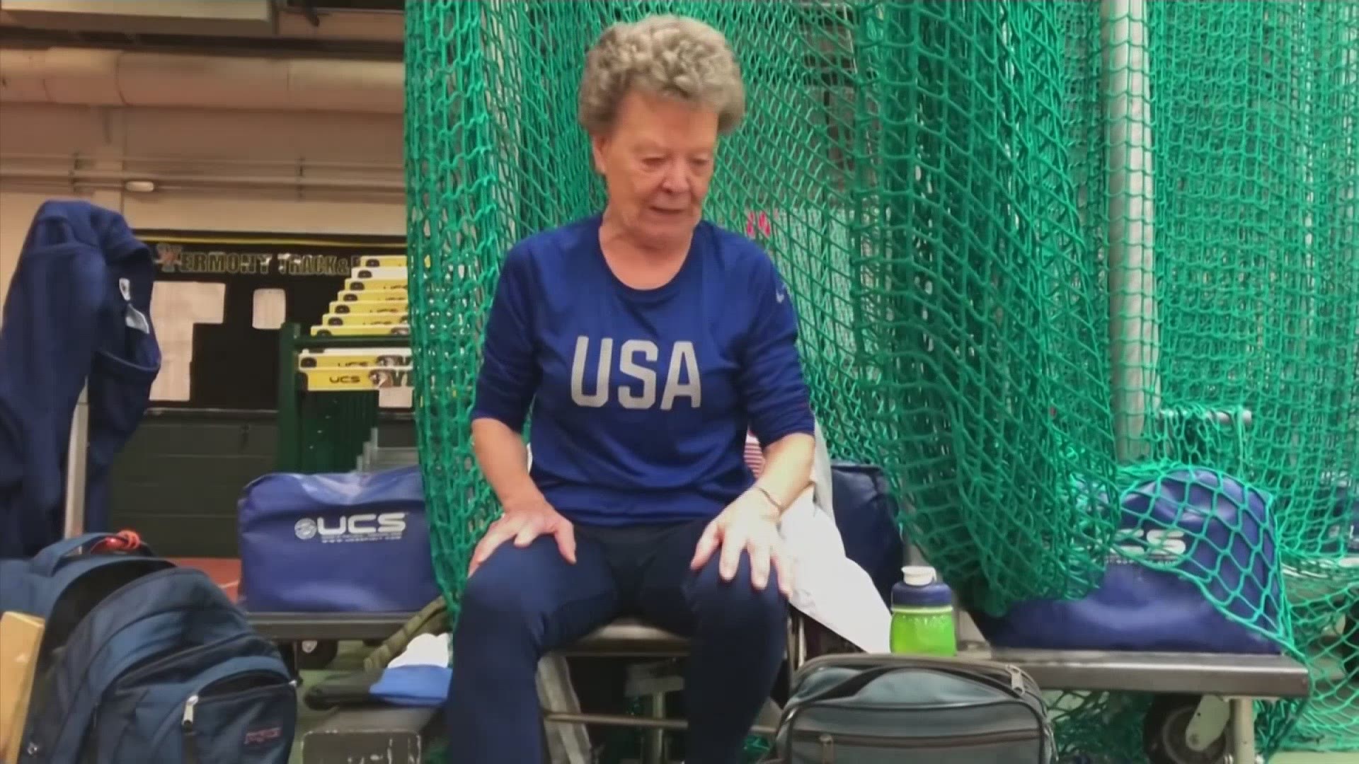 An 84-year-old American pole vaulter isn't giving up the sport anytime soon. (AP)