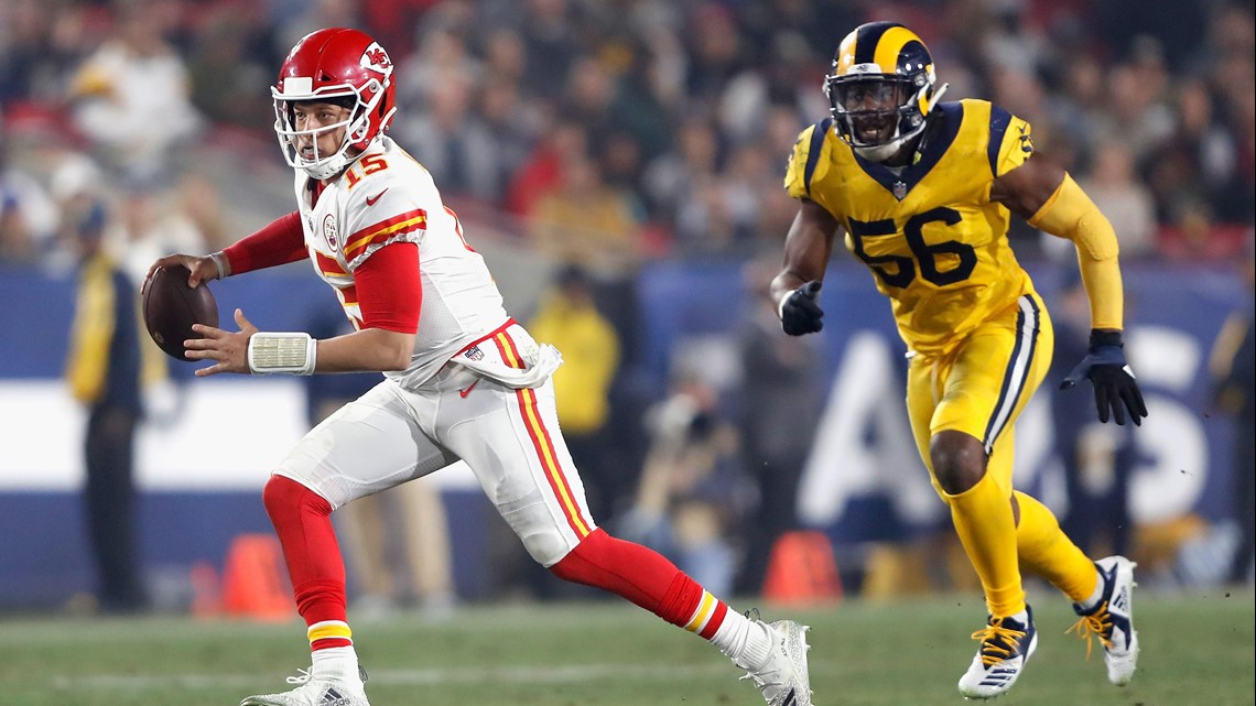 Los Angeles Rams outlast Kansas City Chiefs in record Monday shootout