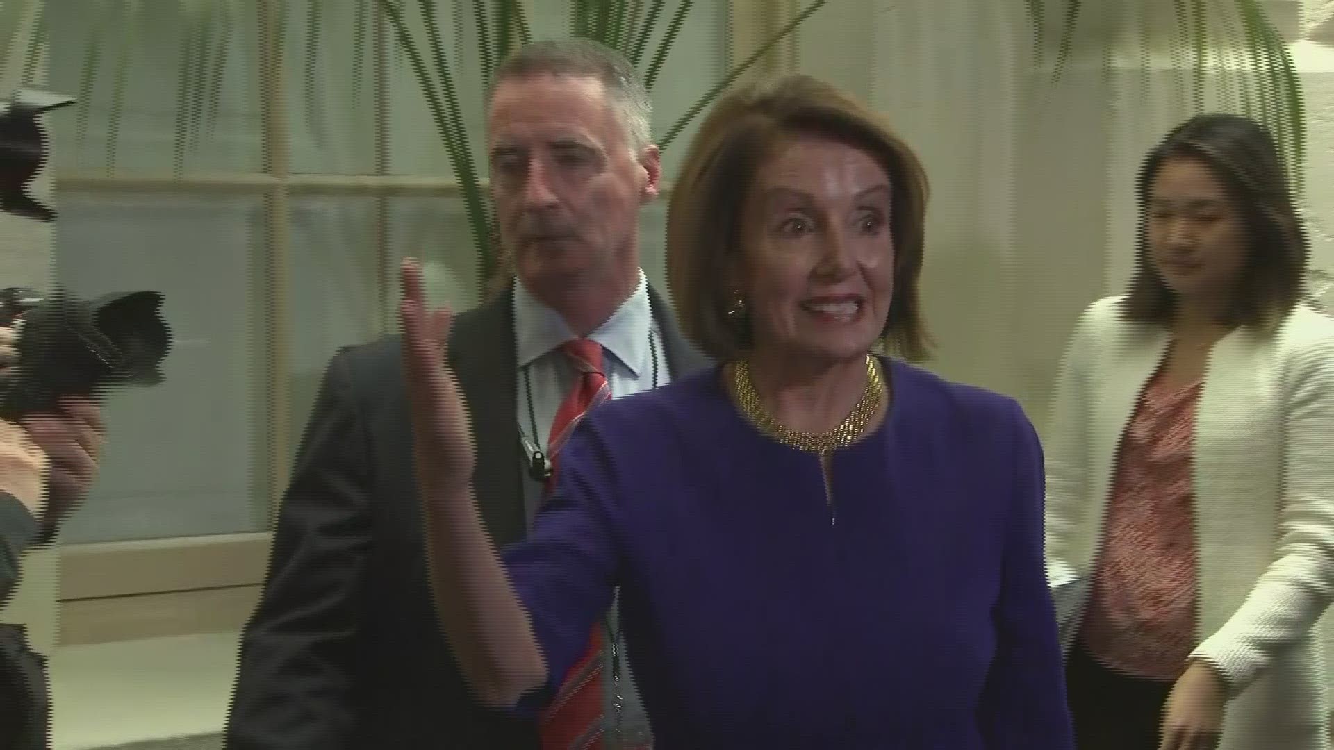 Amid rising calls for impeachment hearings, House Speaker Nancy Pelosi and heads of five Democratic committees are sending a message to their caucus: 'persistence but patience.'