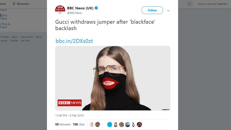 Gucci pulls sweater with &#39;blackface&#39; resemblance | 0