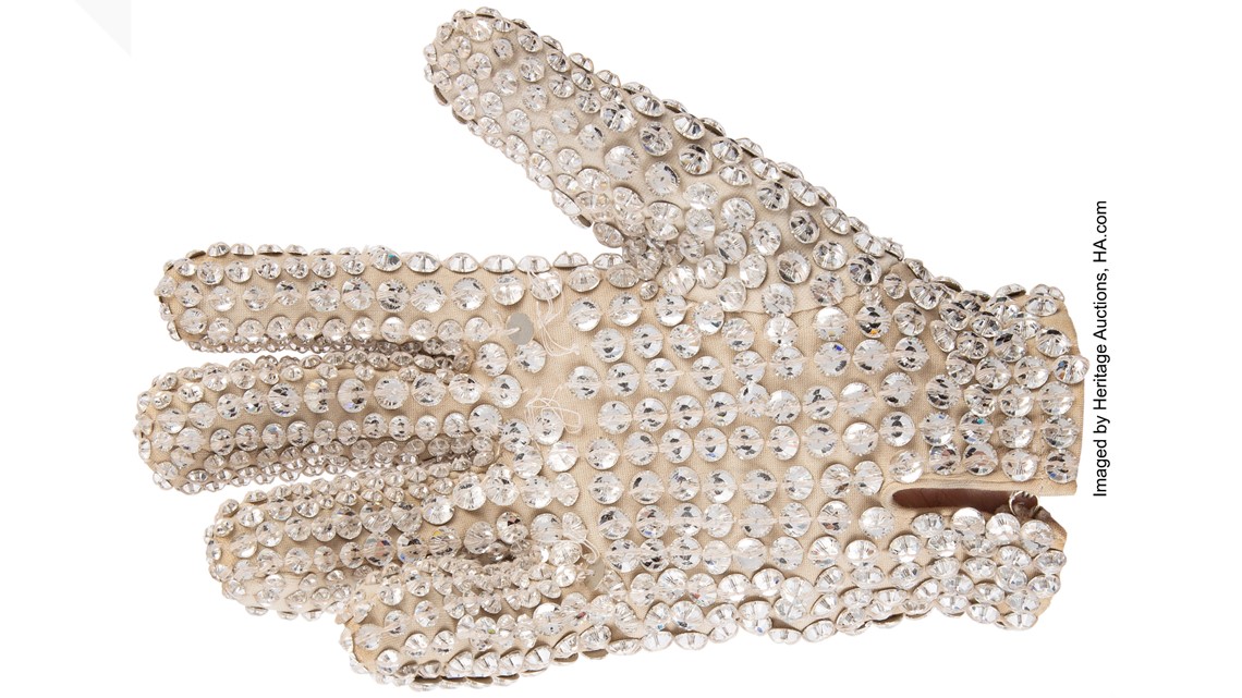 Jackson memorabilia fetches $1 million including the $190,000  crystal-studded glove - Luxurylaunches