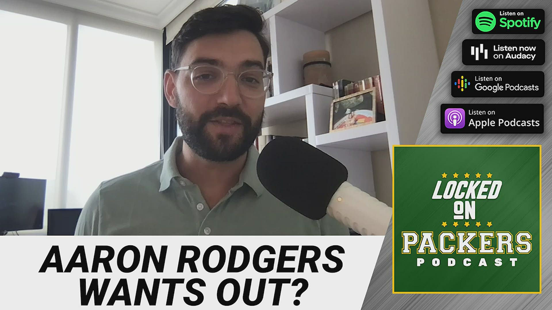 Reigning NFL MVP and recent 'Jeopardy!' guest host Aaron Rodgers reportedly wants out of Green Bay with one year left on his contract.