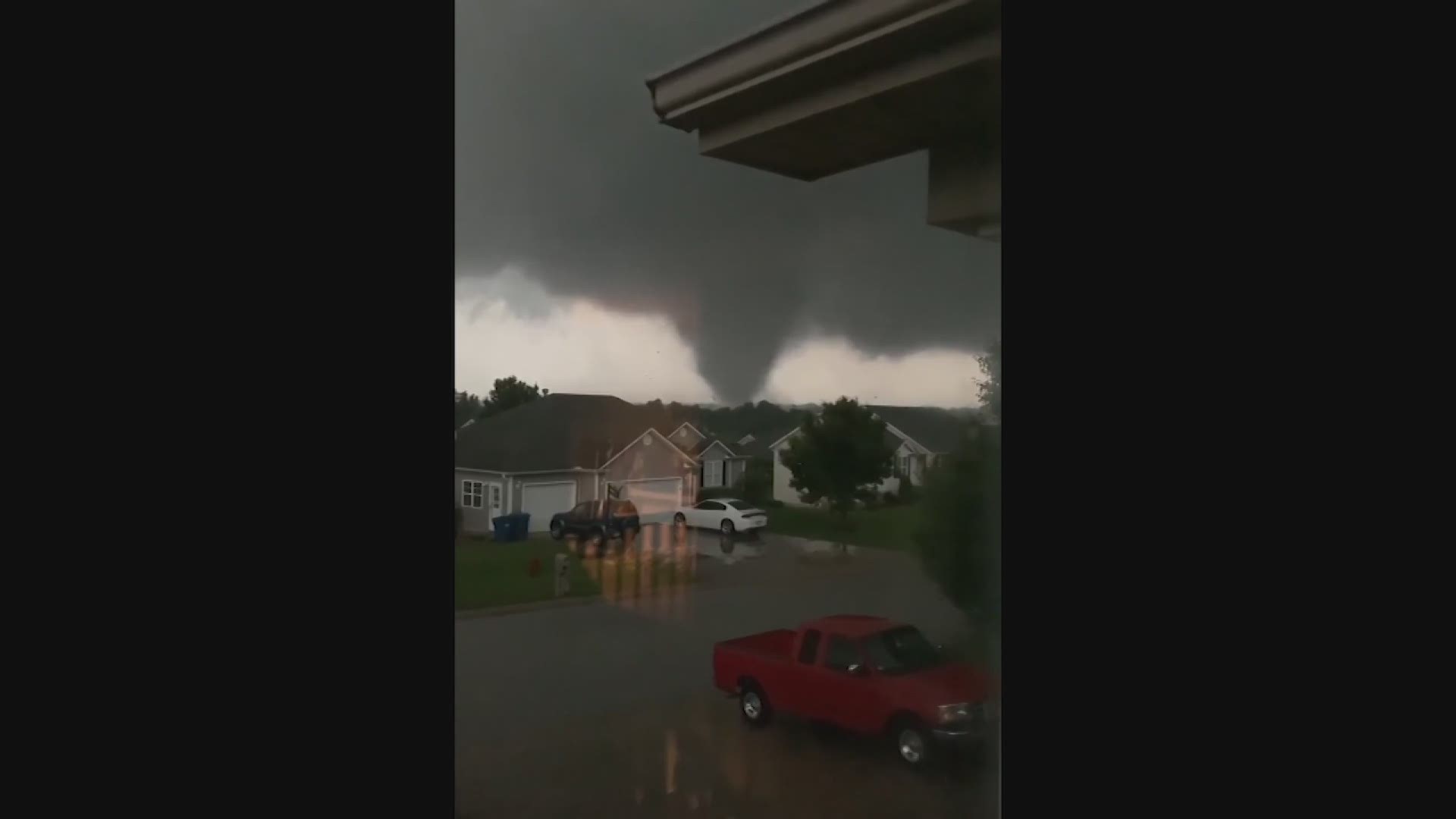 A tornado skirted just a few miles north of Joplin, Missouri on Wednesday, the eighth anniversary of a catastrophic tornado that killed 161 people in the city in the southwest corner of the state.
