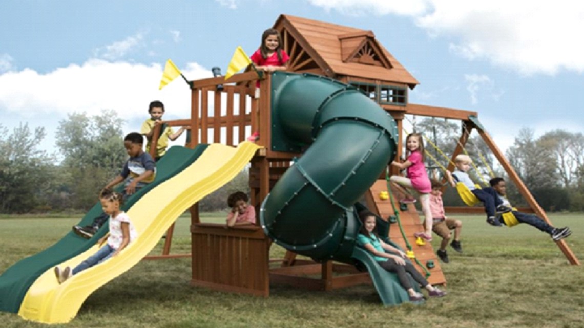 Recall alert Backyard playsets sold by Costco, Lowes