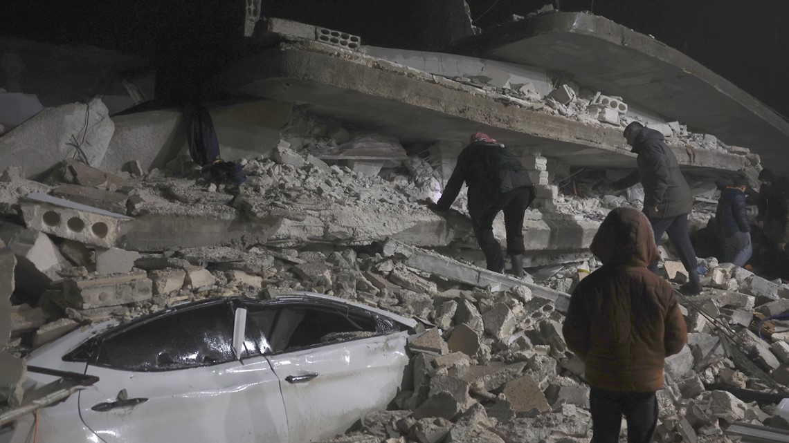 At least 1,300 killed in ‘disastrous’ quake that rocked Turkey, Syria