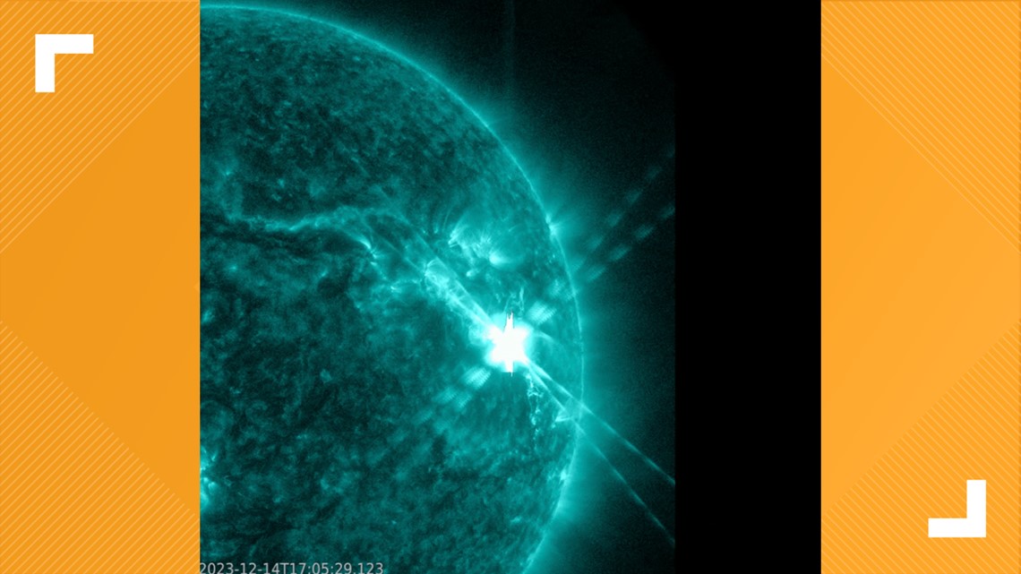 Earth sees biggest solar flare in years | wfaa.com