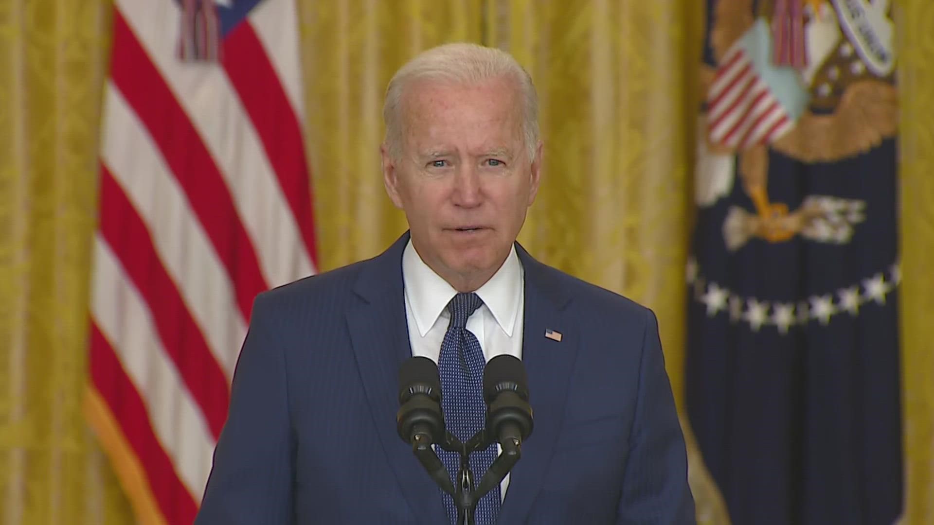 Addressing the public Thursday, President Joe Biden said evacuations in Afghanistan would continue, and retaliation against ISIS would be coming.