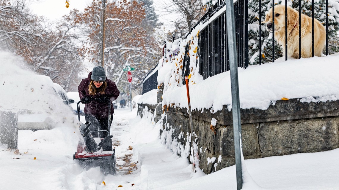 1st winter storm of season: Montana sees up to 1 foot of snow | wfaa.com