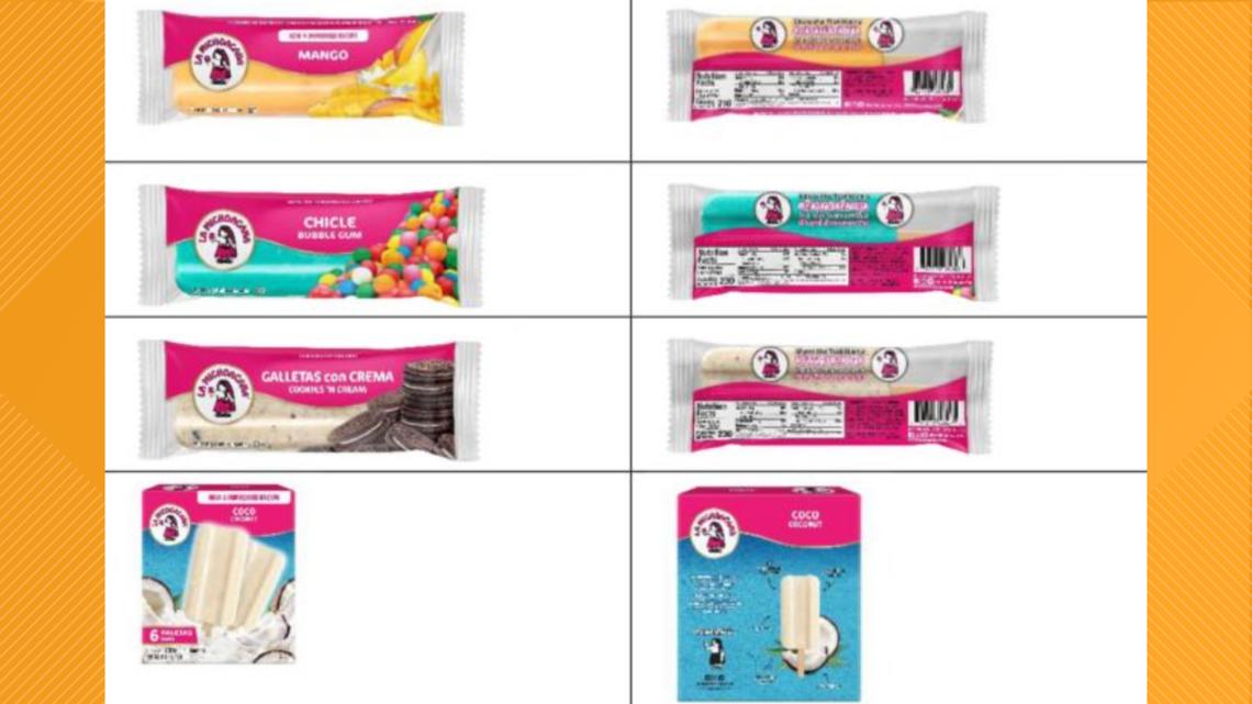 Over a dozen ice cream products sold nationwide recalled due to undeclared milk risk