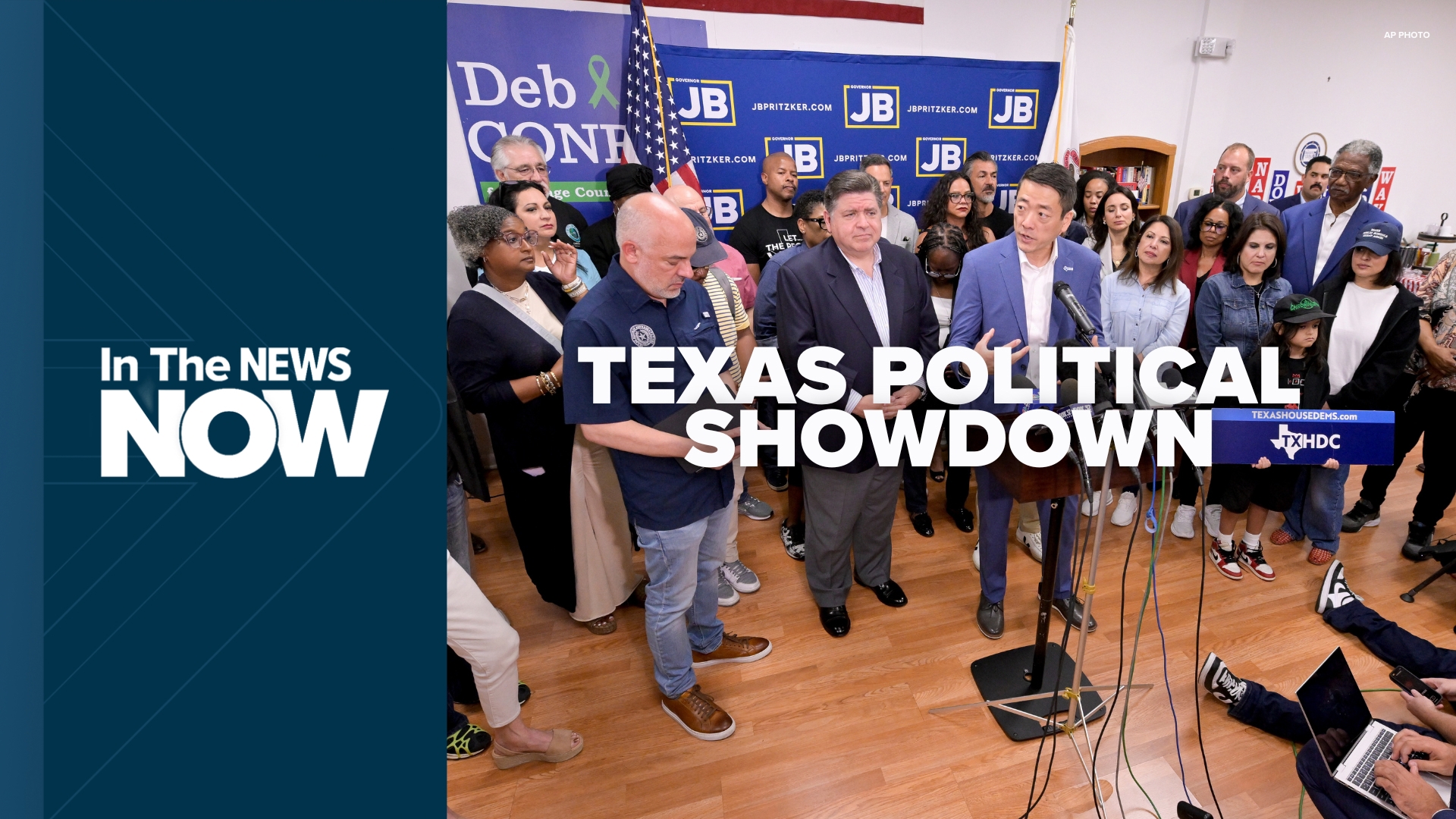 Redistricting clash after Texas Democrats leave state | In The News Now ...