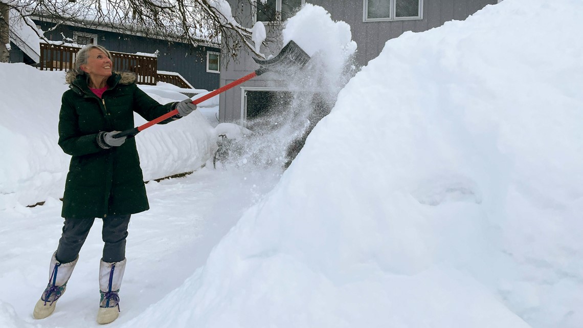 Anchorage Sets Record For Getting 100 Inches Of Snow This Early