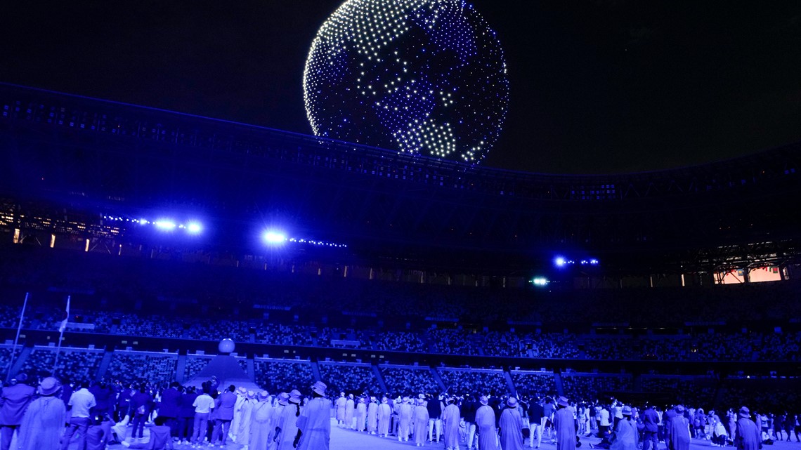 Shirtless Tonga Flagbearer Is Back At Olympics Opening Ceremony | Wfaa.com