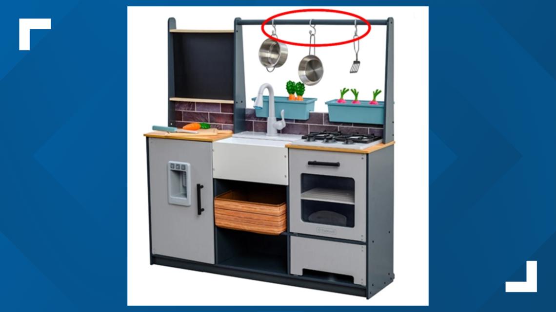 Nearly 200,000 play kitchens recalled after toddler’s death reported