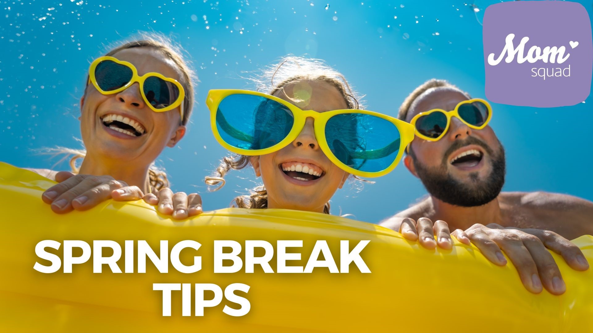 Tips for spring break, whether you're staying or traveling to a destination.  Tips on how to prepare and entertain the kids, plus Easter gift ideas.