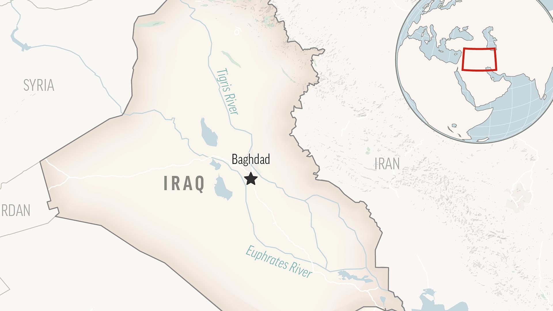 Earlier Monday, Iraqi security officials confirmed the attack, but no group has claimed responsibility.