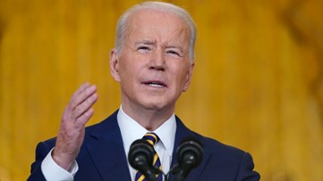 WATCH LIVE: Biden holds news conference to mark first year of presidency
