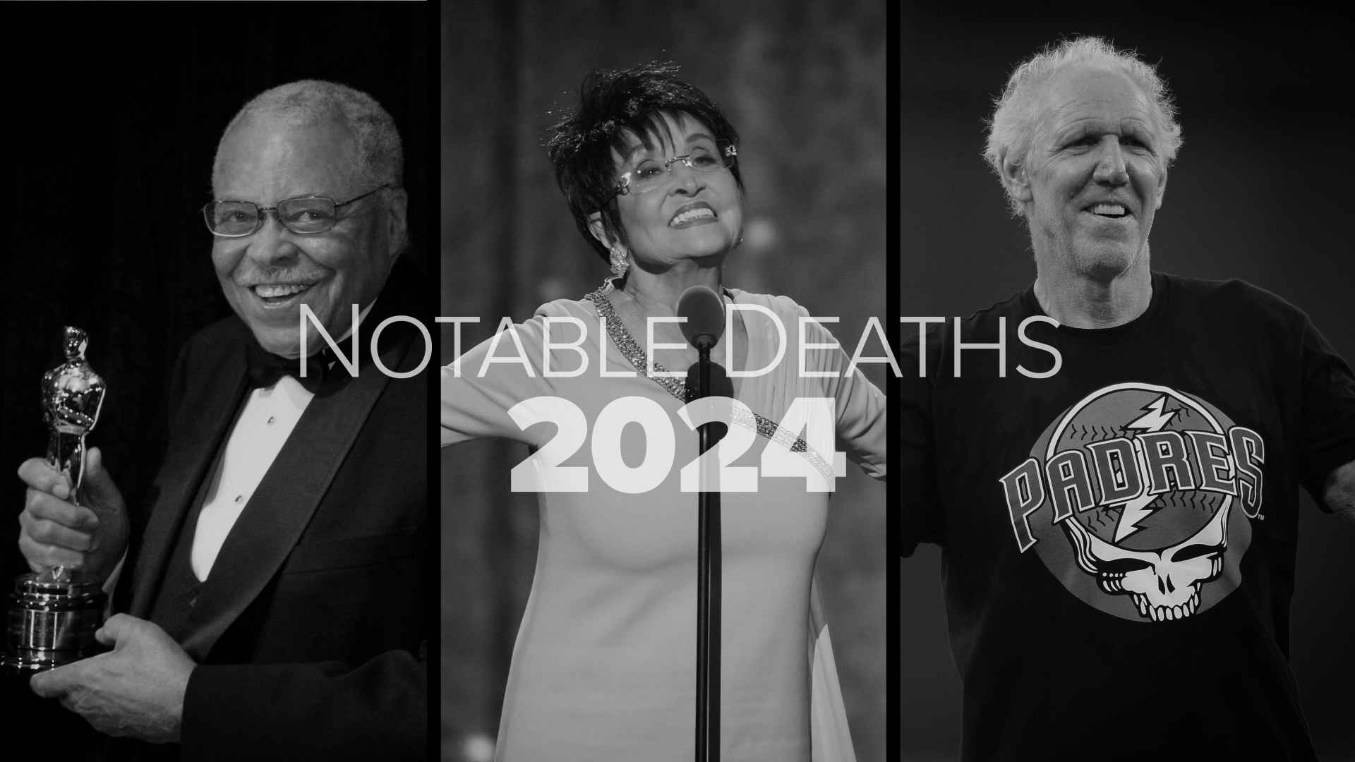 Here are some of the leaders, newsmakers, sports legends and entertainment greats who have died so far this year.