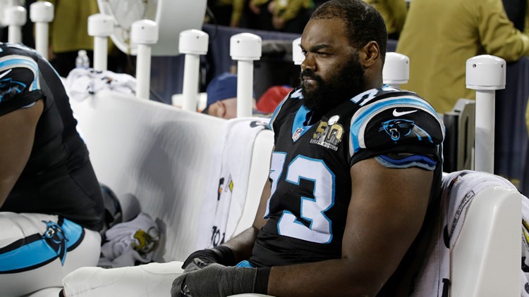 Michael Oher celebrates second Super Bowl trip with Blind Side