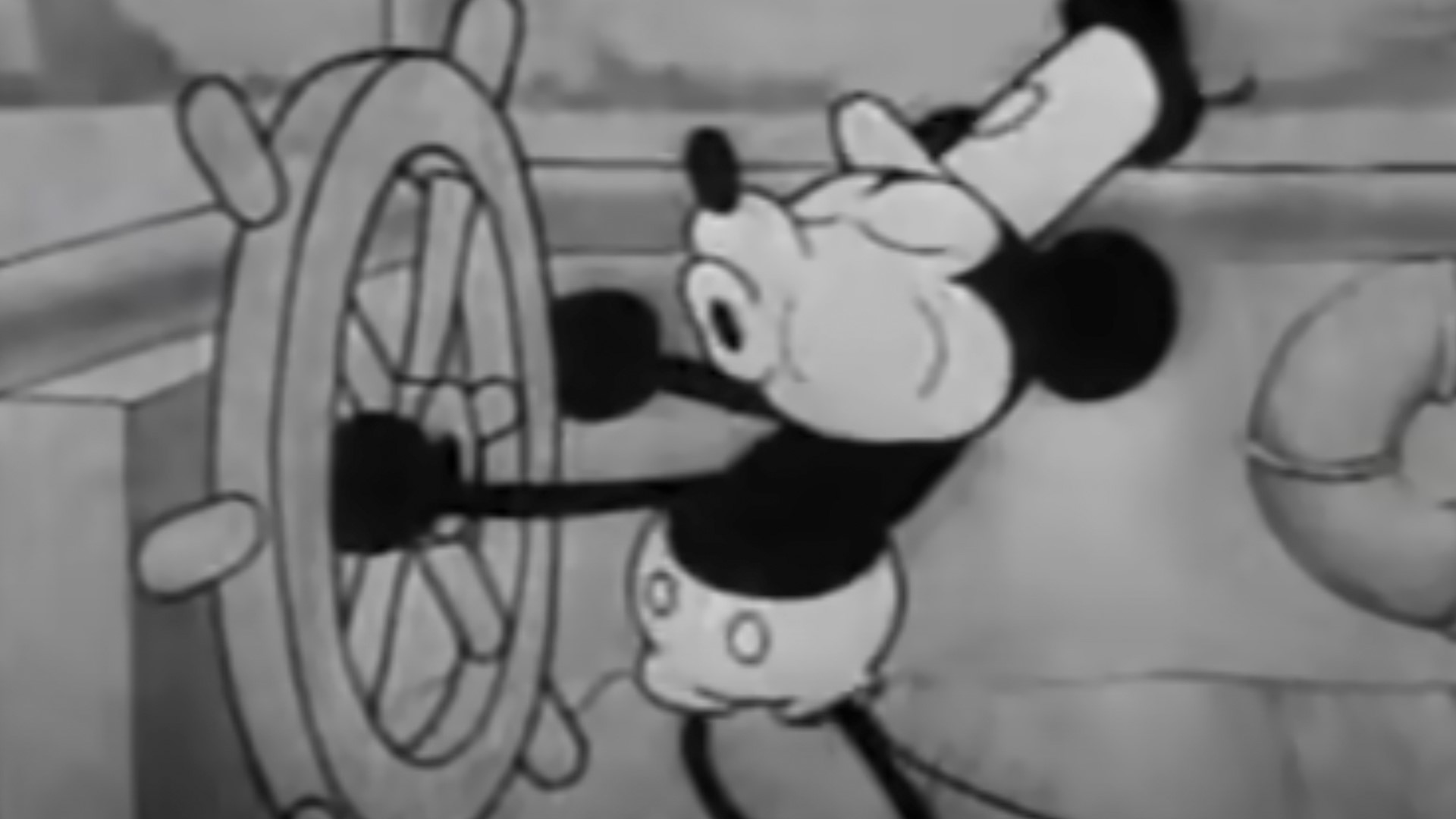 The "Steamboat Willie" version of Mickey Mouse will be free from Disney's copyright at the start of 2024.