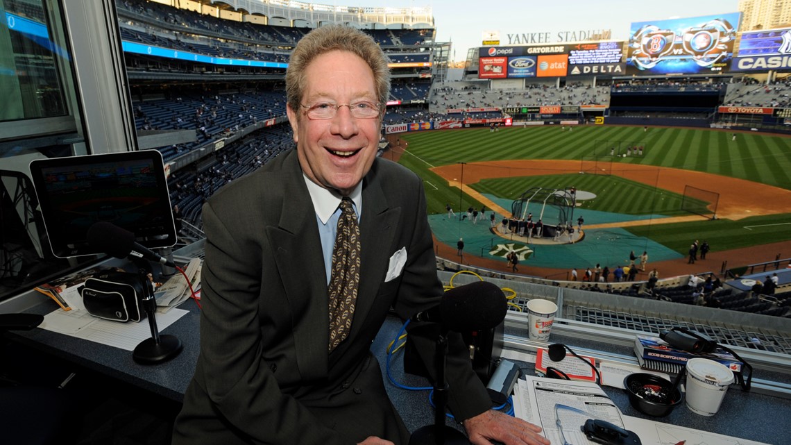 Former New York Yankees broadcaster John Sterling, whose voice and passionate style marked his legacy, has died. He was 87 years old.