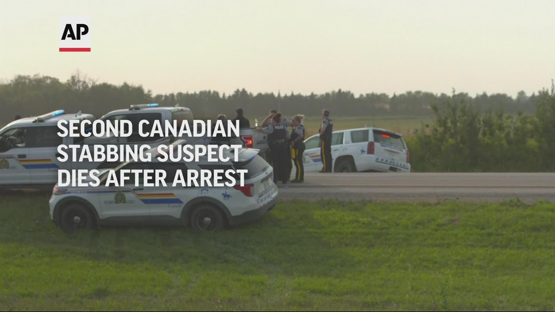 Canada stabbing rampage: 2nd suspect dead after manhunt | wfaa.com