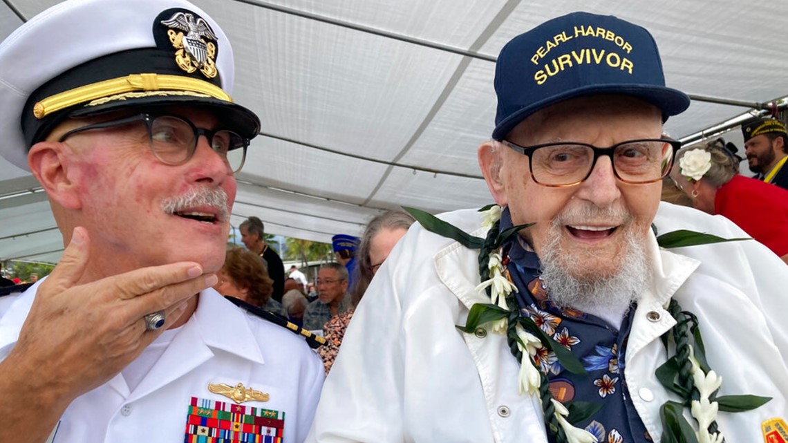 81 years later, handful of Pearl Harbor survivors make trip to mark anniversary