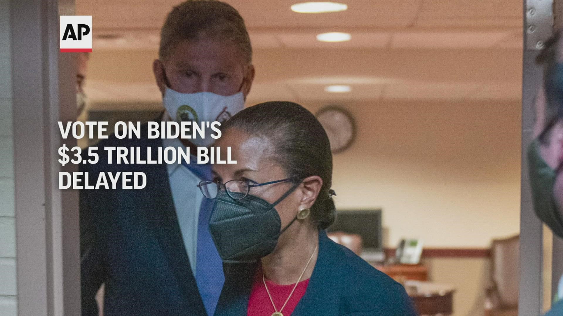 Democrats were unable Thursday to reach a deal to salvage President Biden’s $3.5 trillion government overhaul.