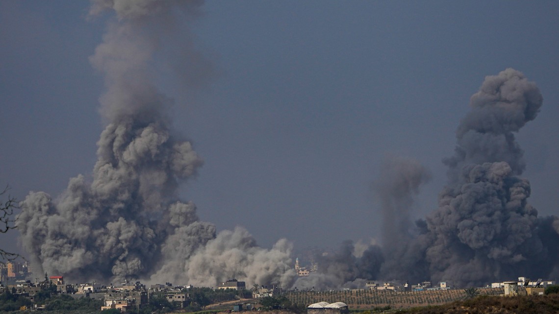 Israel strikes across Gaza after allowing 2nd aid convoy into territory