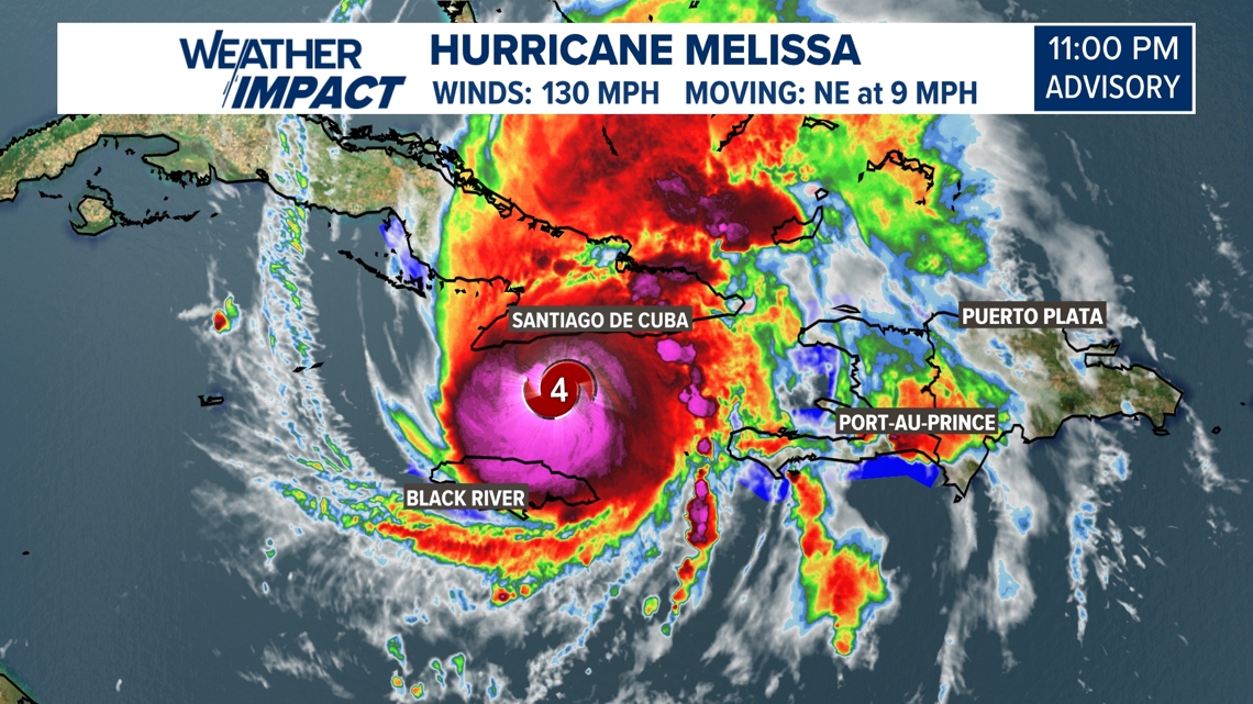 Hurricane tracker: Latest Hurricane Melissa path, Jamaica forecast, models Hurricane tracker: Latest Hurricane Melissa path, Jamaica forecast, models