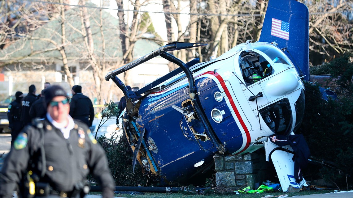 Helicopter crashes outside church in Drexel Hill by Philadelphia - Vimarsana News