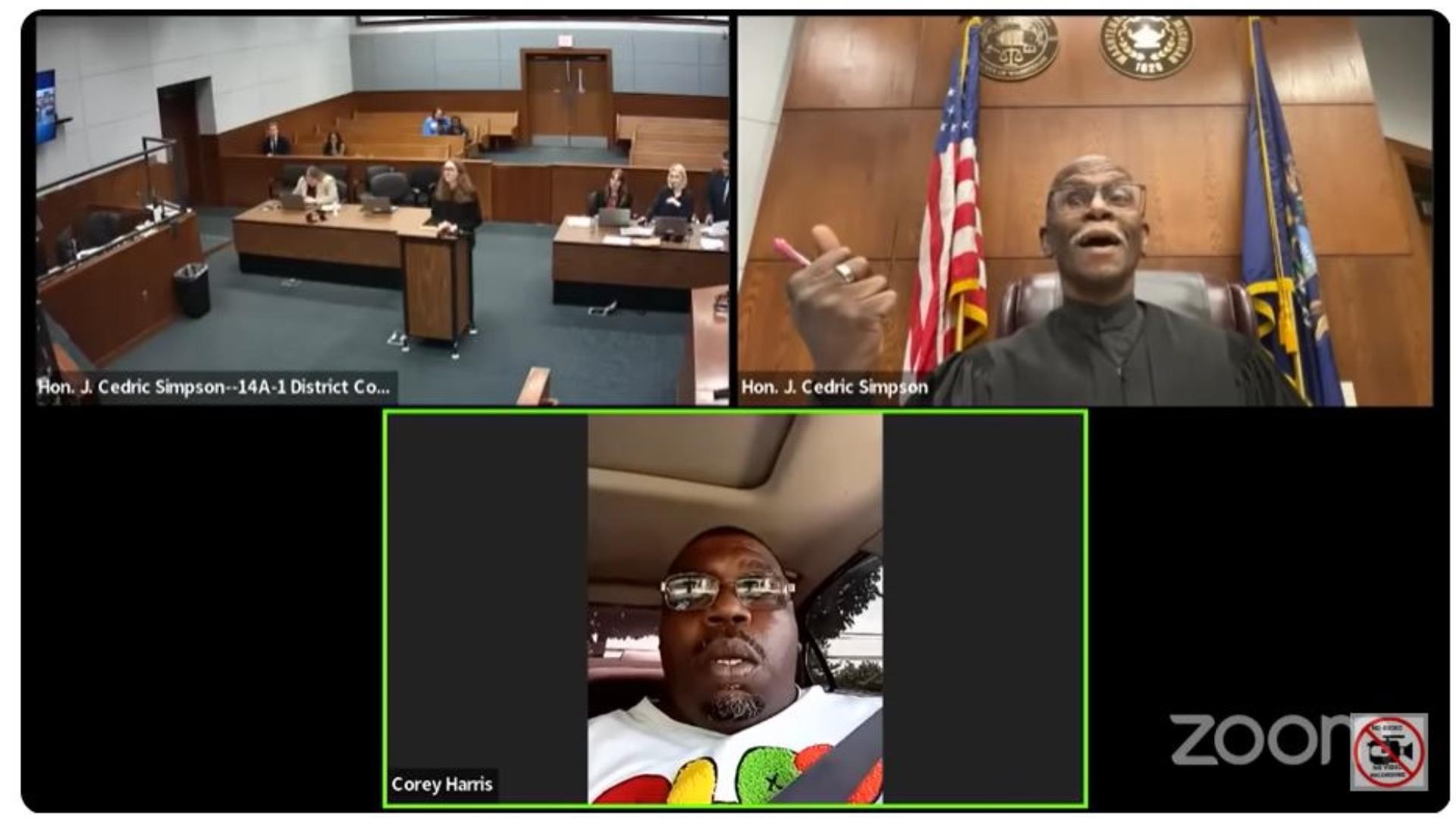 Michigan man in viral court video never had a license, judge says ...