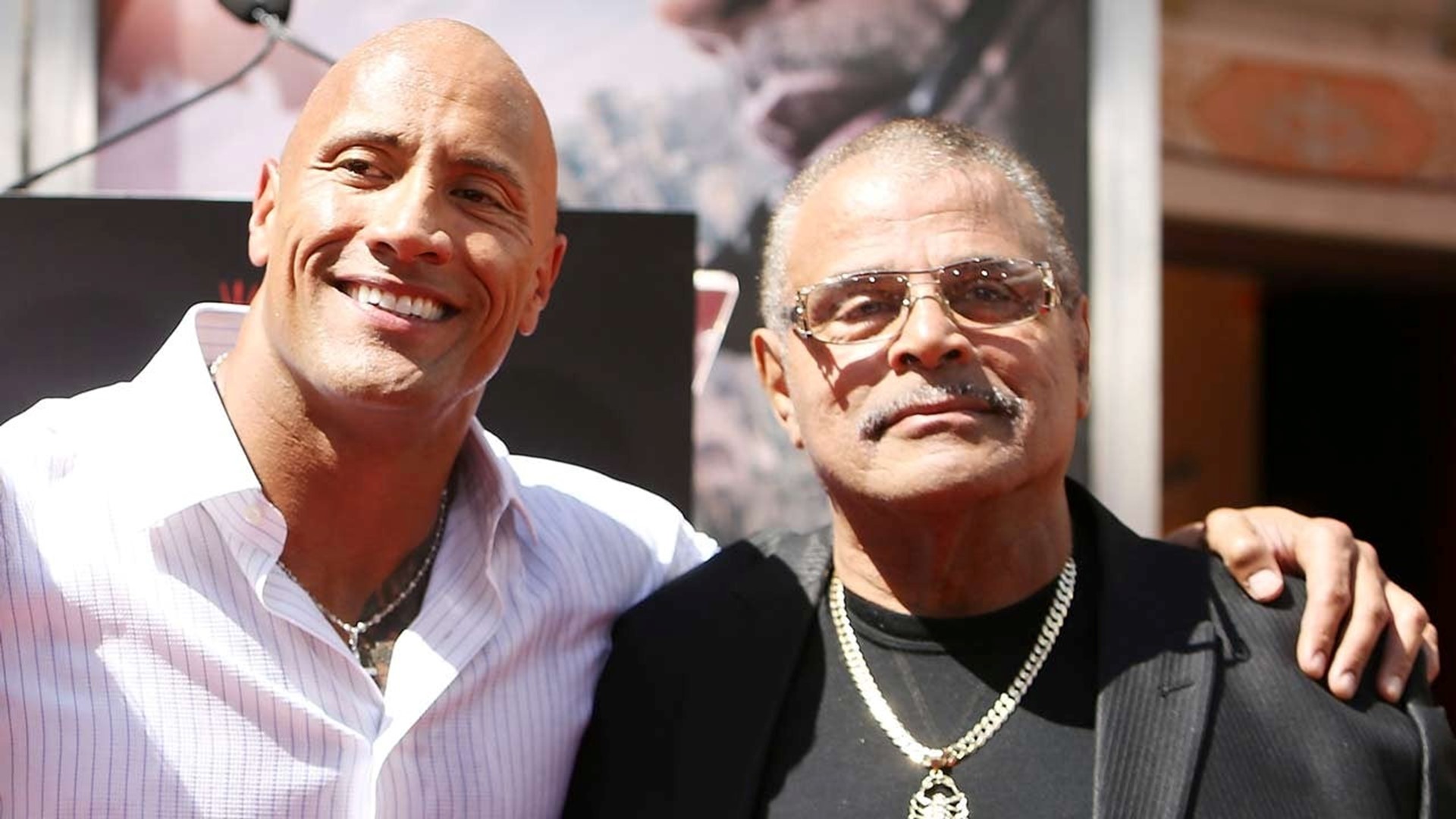 Dwayne Johnson Holds Back Tears While Giving Emotional Eulogy at Father