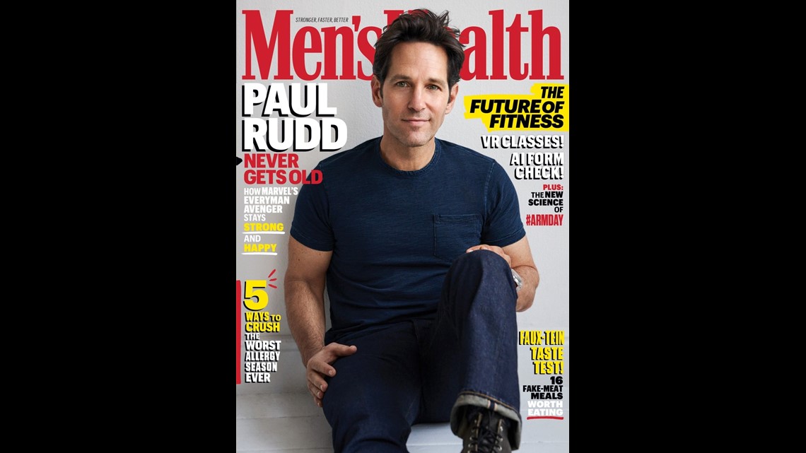 Paul Rudd Buff Paul Rudd Reveals His Secret to Youthfulness and Happiness | wfaa.com