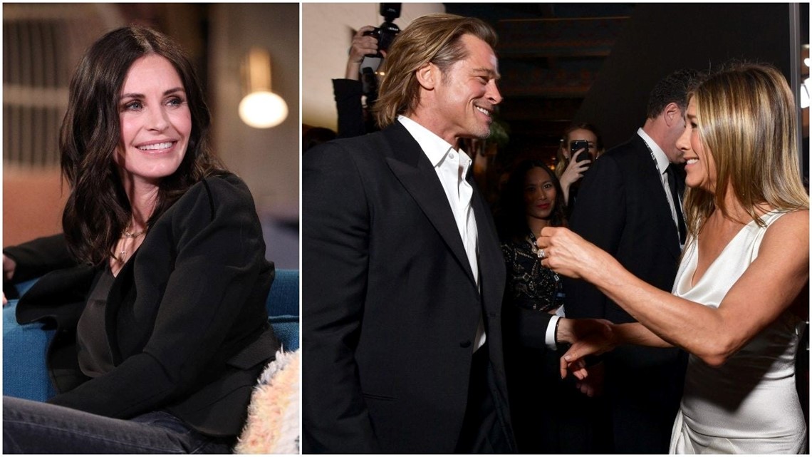 Opsætning sandaler telex Courteney Cox Kept Liking Photos of Jennifer Aniston and Brad Pitt's  Reunion | wfaa.com