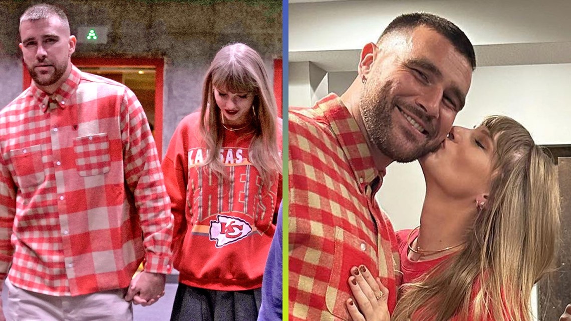 Taylor Swift and Travis Kelce hard launch in some equally hard