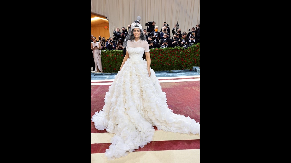 See Kylie Jenner Wear a Wedding Gown to the 2022 Met Gala